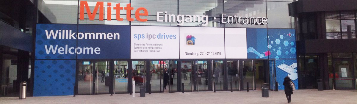 SPS IPC 2016 Omec Motors entrance